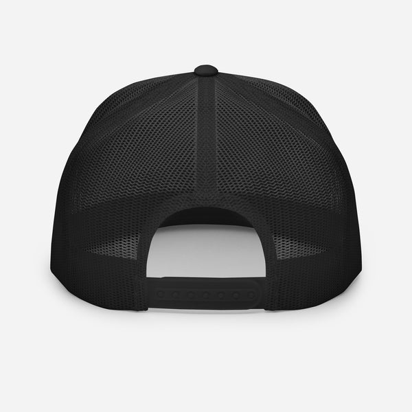 Dusted Devil "Whirlwind" Trucker Cap - (Black)