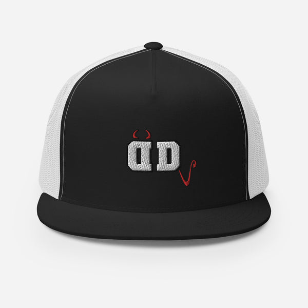 Dusted Devil Monogram Trucker Cap