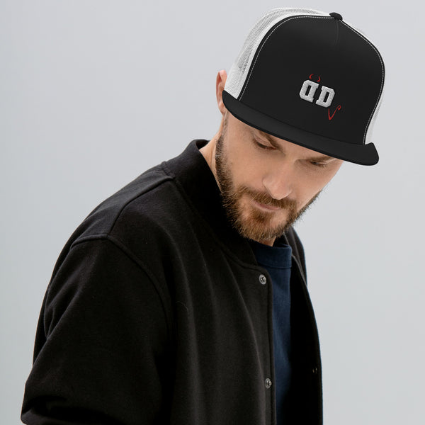 Dusted Devil Monogram Trucker Cap