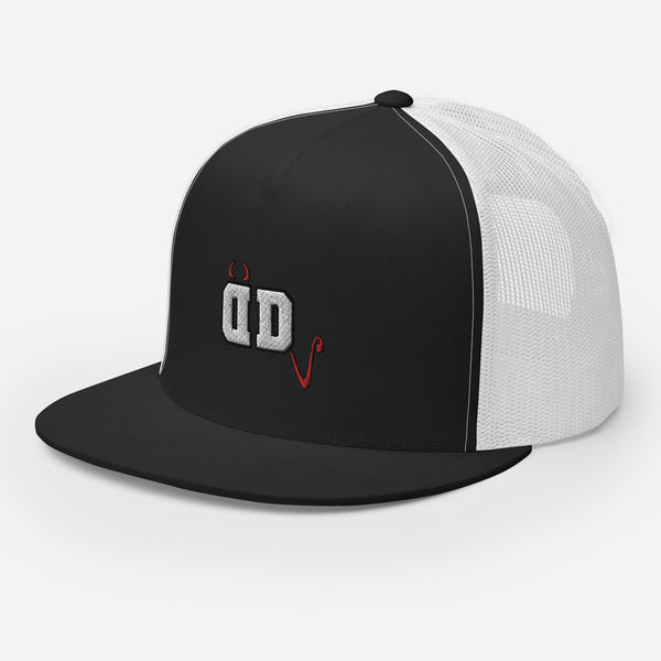 Dusted Devil Monogram Trucker Cap