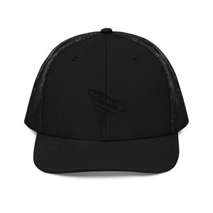 Dusted Devil "Whirlwind" Trucker Cap - (Blackout)