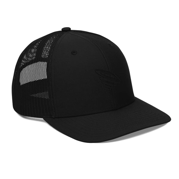 Dusted Devil "Whirlwind" Trucker Cap - (Blackout)