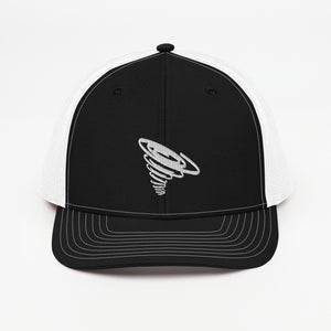 Dusted Devil "Whirlwind" Trucker Cap - (B&W)