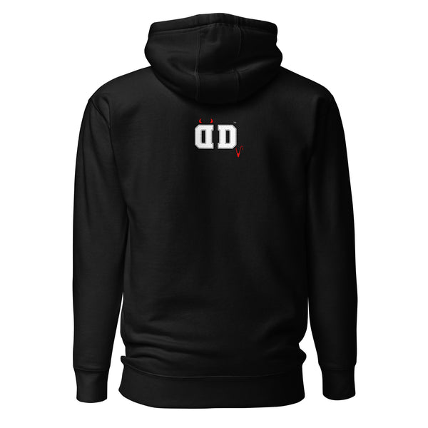 Dusted Devil Black Branded Hoodie