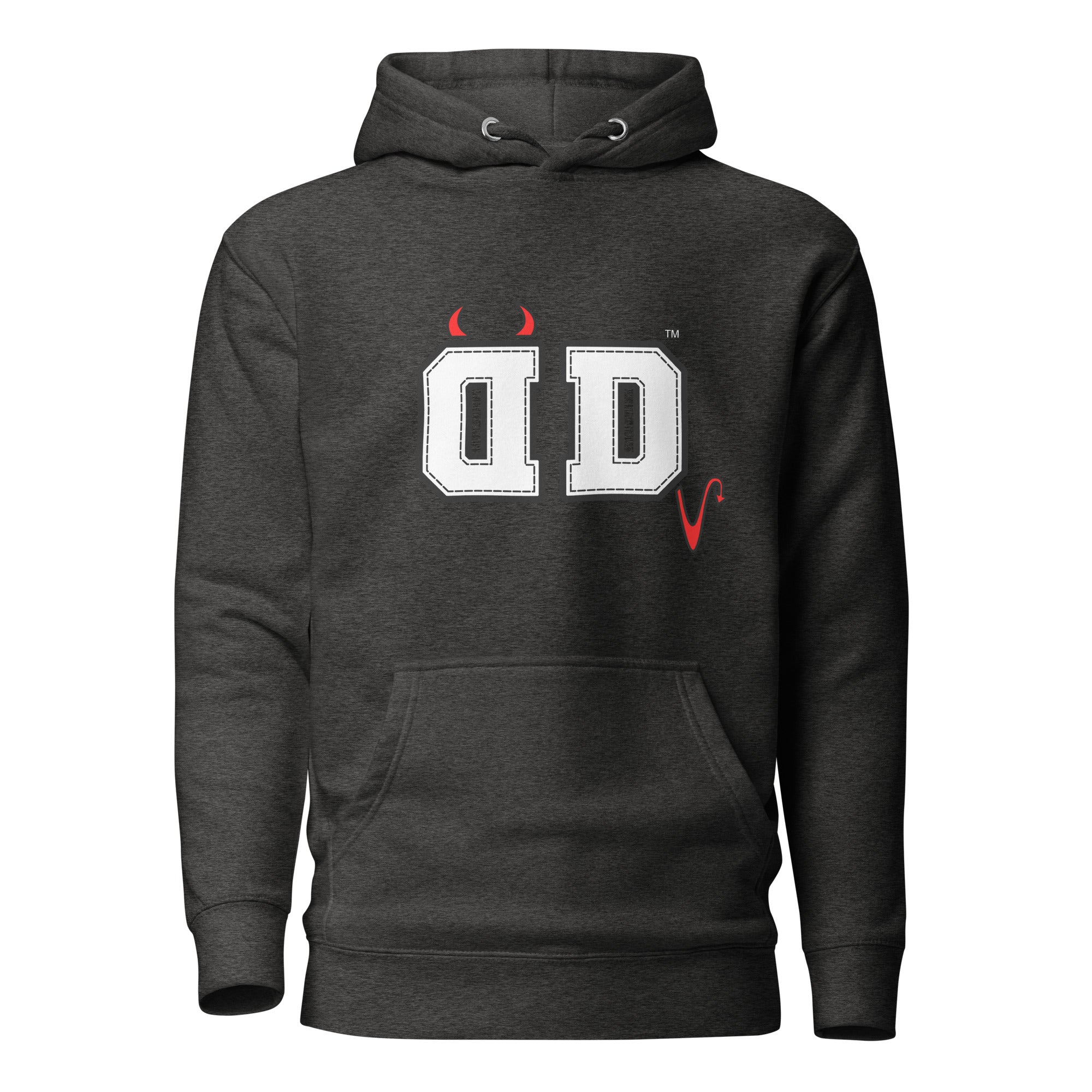 Dusted Devil "Double D" Hoodie (Heather Gray)