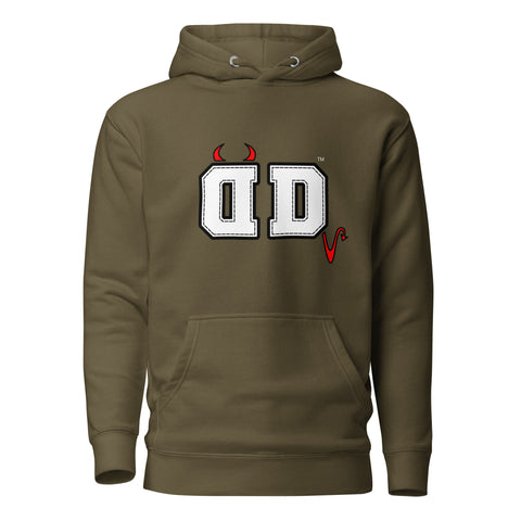 Dusted Devil "Double D" Hoodie (Olive)